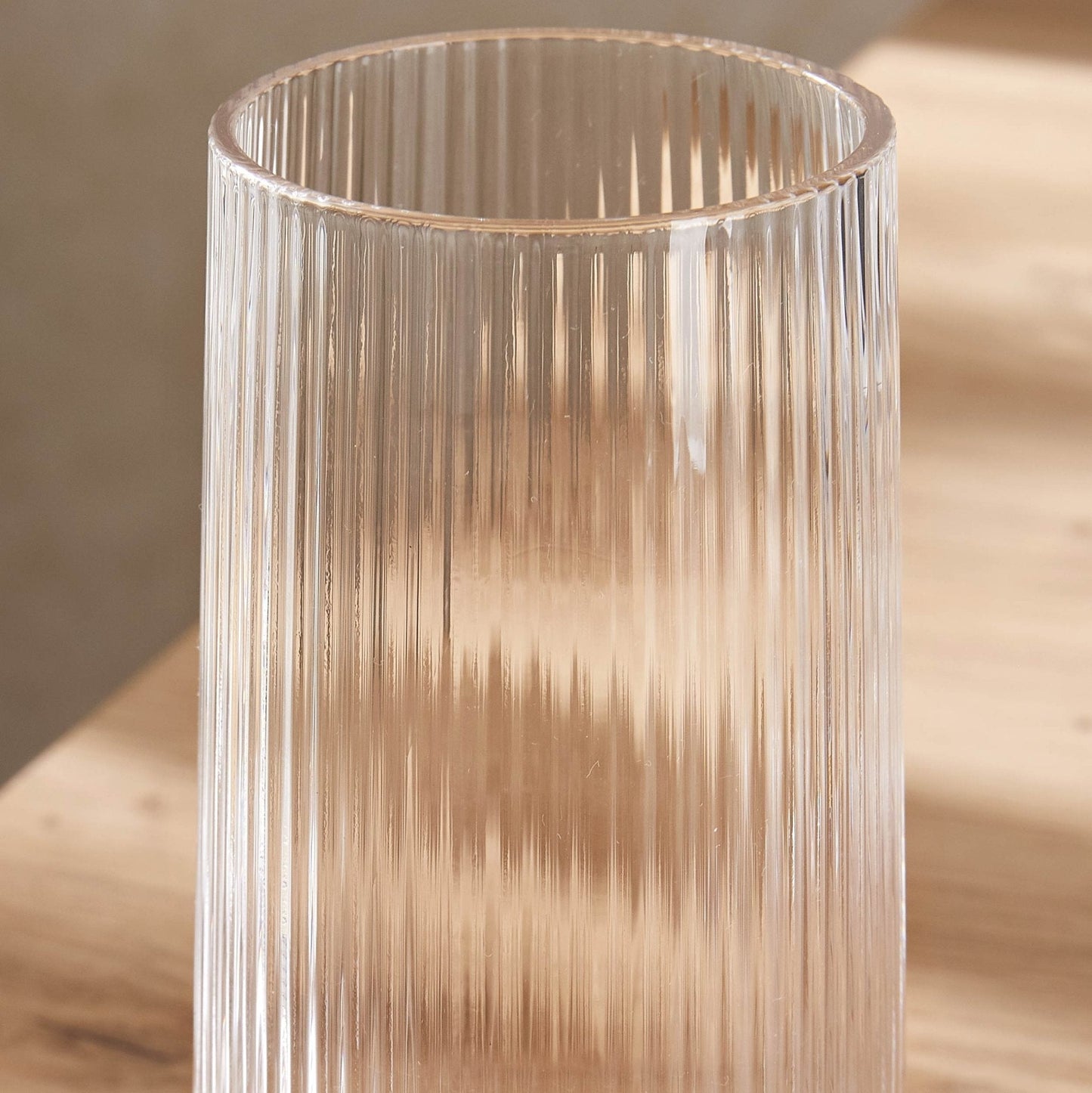 Gatsby Set of 4 Ripple Glass Highballs - Clear
