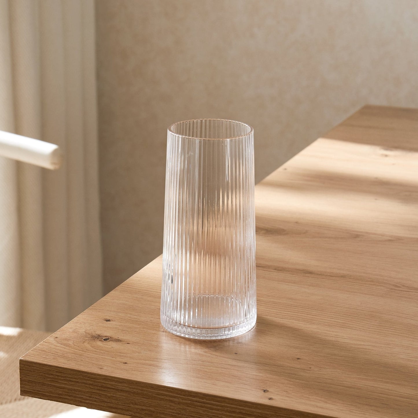 Gatsby Set of 4 Ripple Glass Highballs - Clear